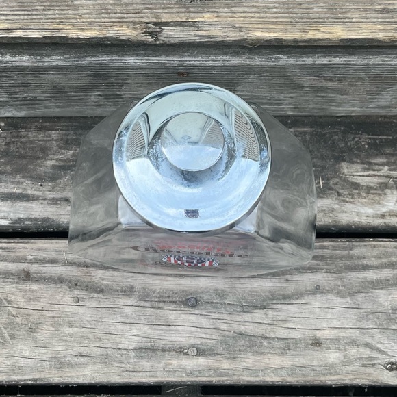 VINTAGE HERSHEY CHOCOLATE DRUGSTORE GLASS CANDY CONTAINER - Picture 3 of 10